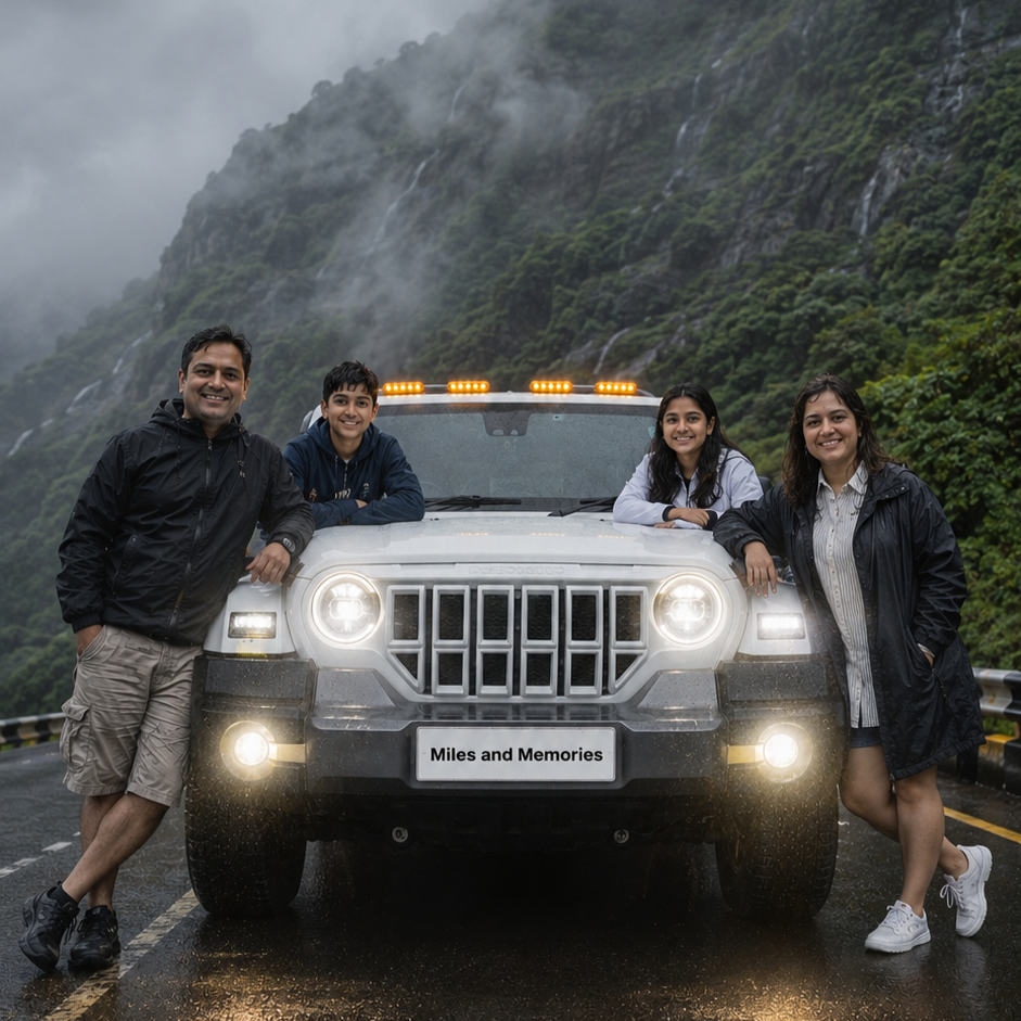 Weekly self drive car subscription Mumbai Miles and Memories India