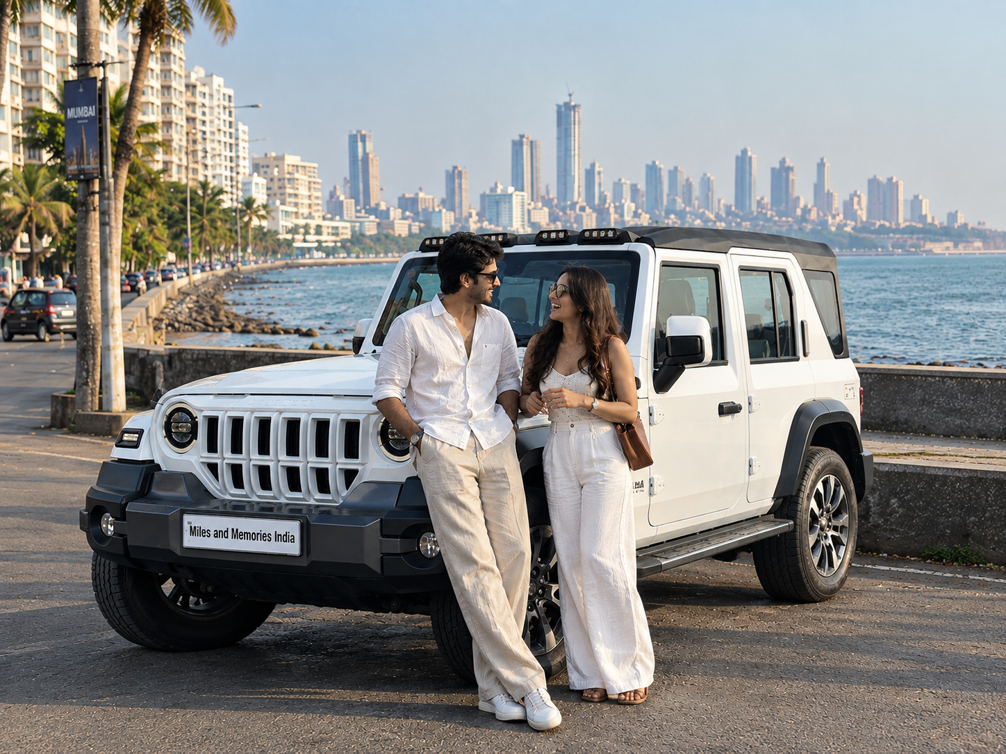 Hourly self drive car rental Mumbai Miles and Memories India